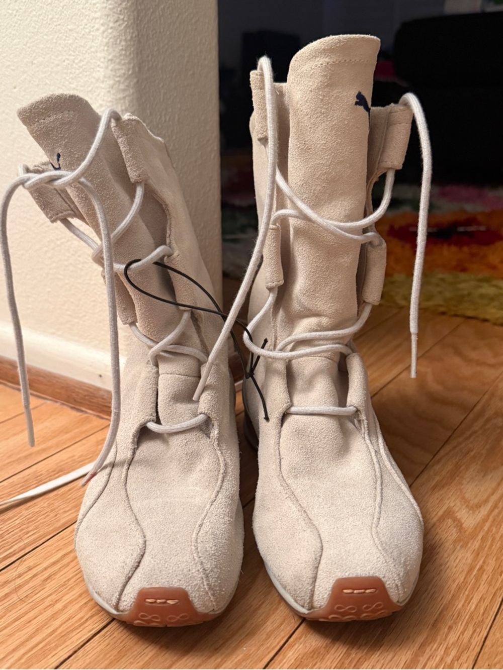 PUMA X MAHANUALA vintage boxing boots suede - Picture 2 of 16
